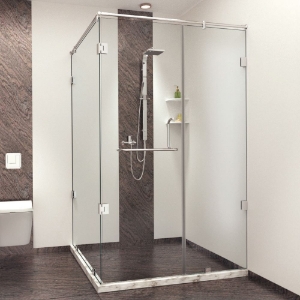 Immagine di Cabina Doccia Angolare - 3 componenti