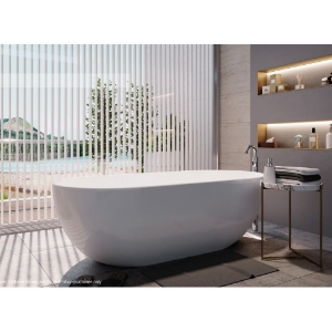 Immagine di Vasca da bagno freestanding Saipan