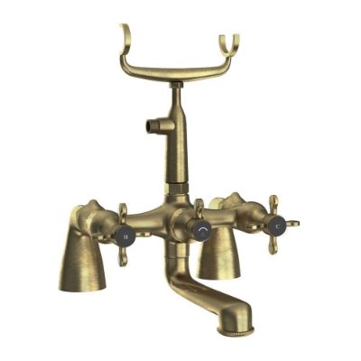 Immagine di Miscelatore vasca esterno con deviatore - Bronzo antico