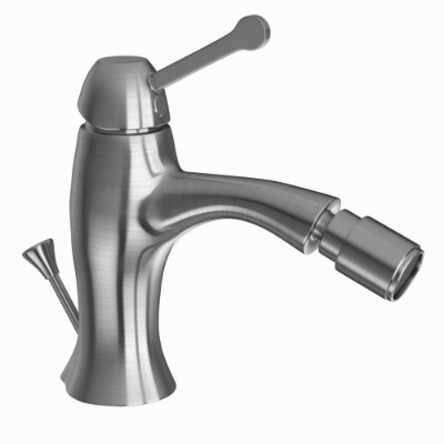Immagine di Miscelatore monocomando per bidet - Acciaio inox