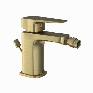 Immagine di Miscelatore monocomando per bidet con scarico automatico - Bronzo antico