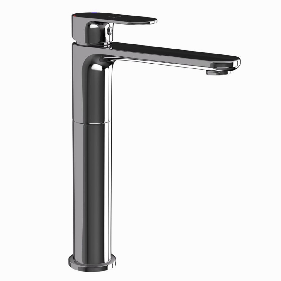 Picture of Miscelatore monocomando alto per lavabo - Cromo nero