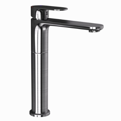 Immagine di Miscelatore monocomando alto per lavabo - Acciaio inox