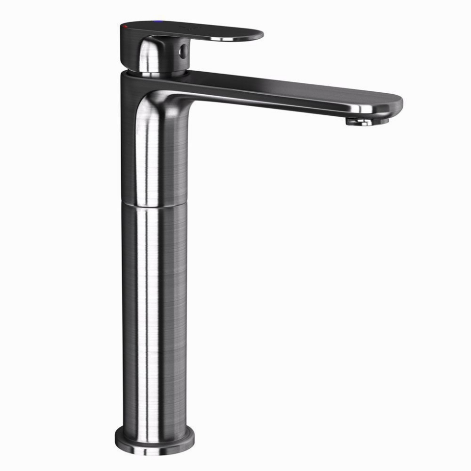 Picture of Miscelatore monocomando alto per lavabo - Acciaio inox