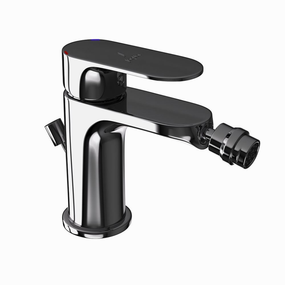 Picture of Miscelatore monocomando per bidet con scarico automatico - Cromo nero
