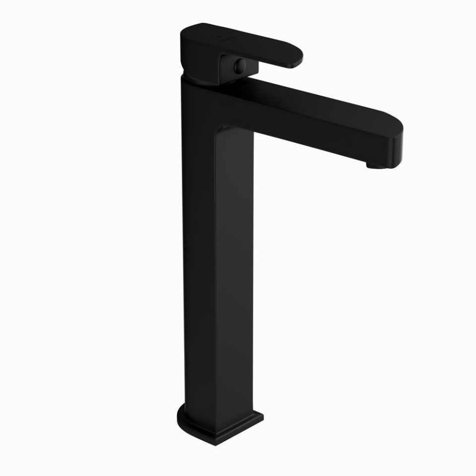 Picture of Miscelatore monocomando alto per lavabo - Nero opaco