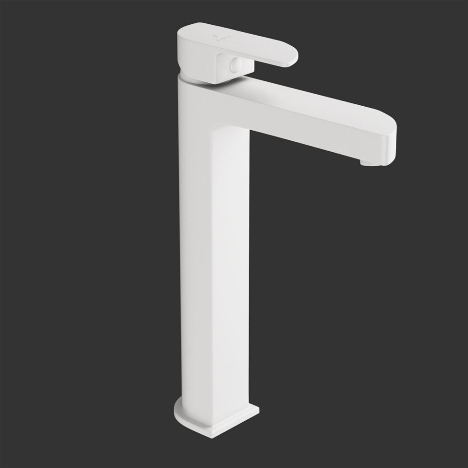 Picture of Miscelatore monocomando alto per lavabo - Bianco opaco