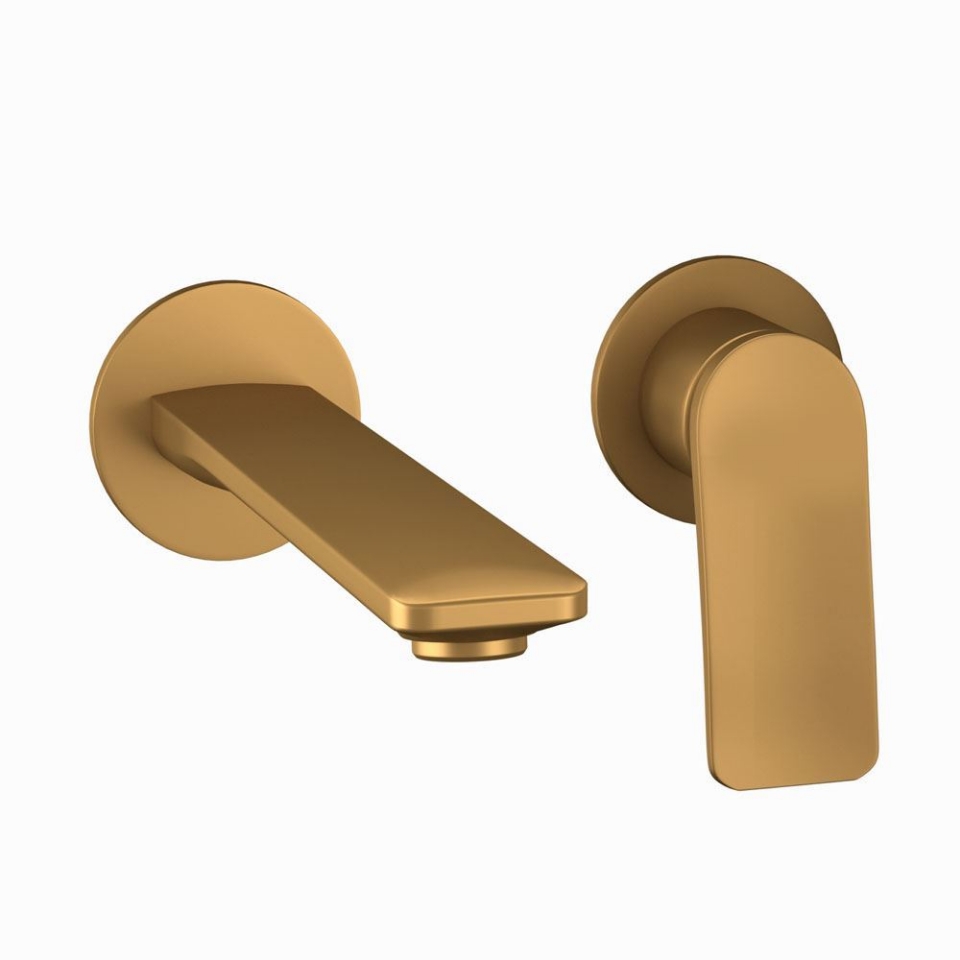 Picture of Parti esterne per miscelatore lavabo a parete - Oro opaco PVD