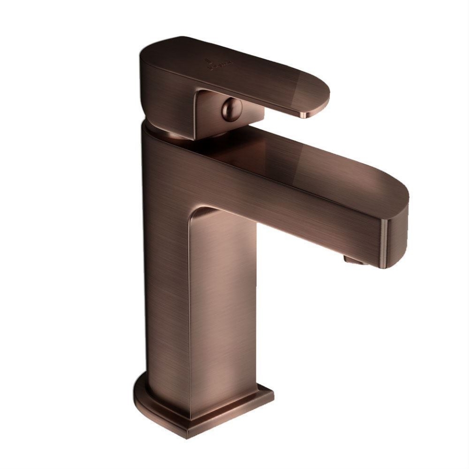 Picture of Miscelatore monocomando per lavabo - Rame antico