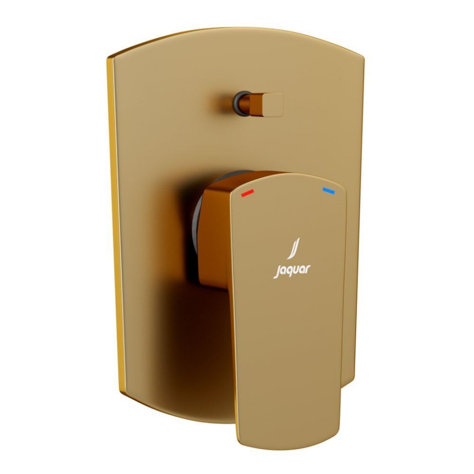 Picture of Deviatore da incasso - Oro opaco PVD