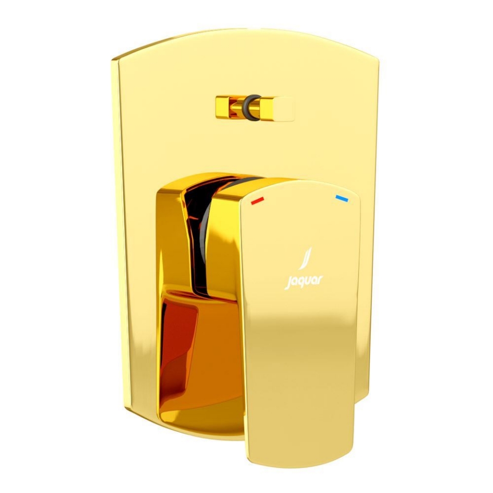 Picture of Deviatore da incasso - Oro brillante PVD