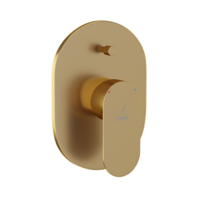 Immagine di Deviatore monocomando da incasso - Oro opaco PVD
