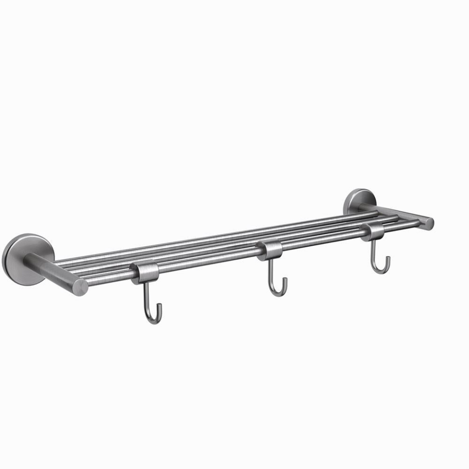 Picture of Rack porta asciugamani L 600 mm - Acciaio inox