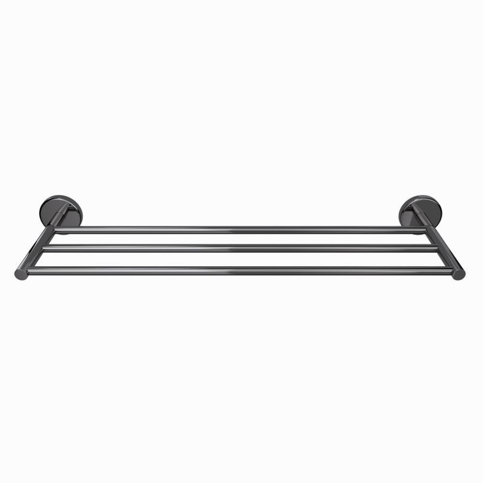 Picture of Rack porta asciugamani L 600 mm - Cromo nero