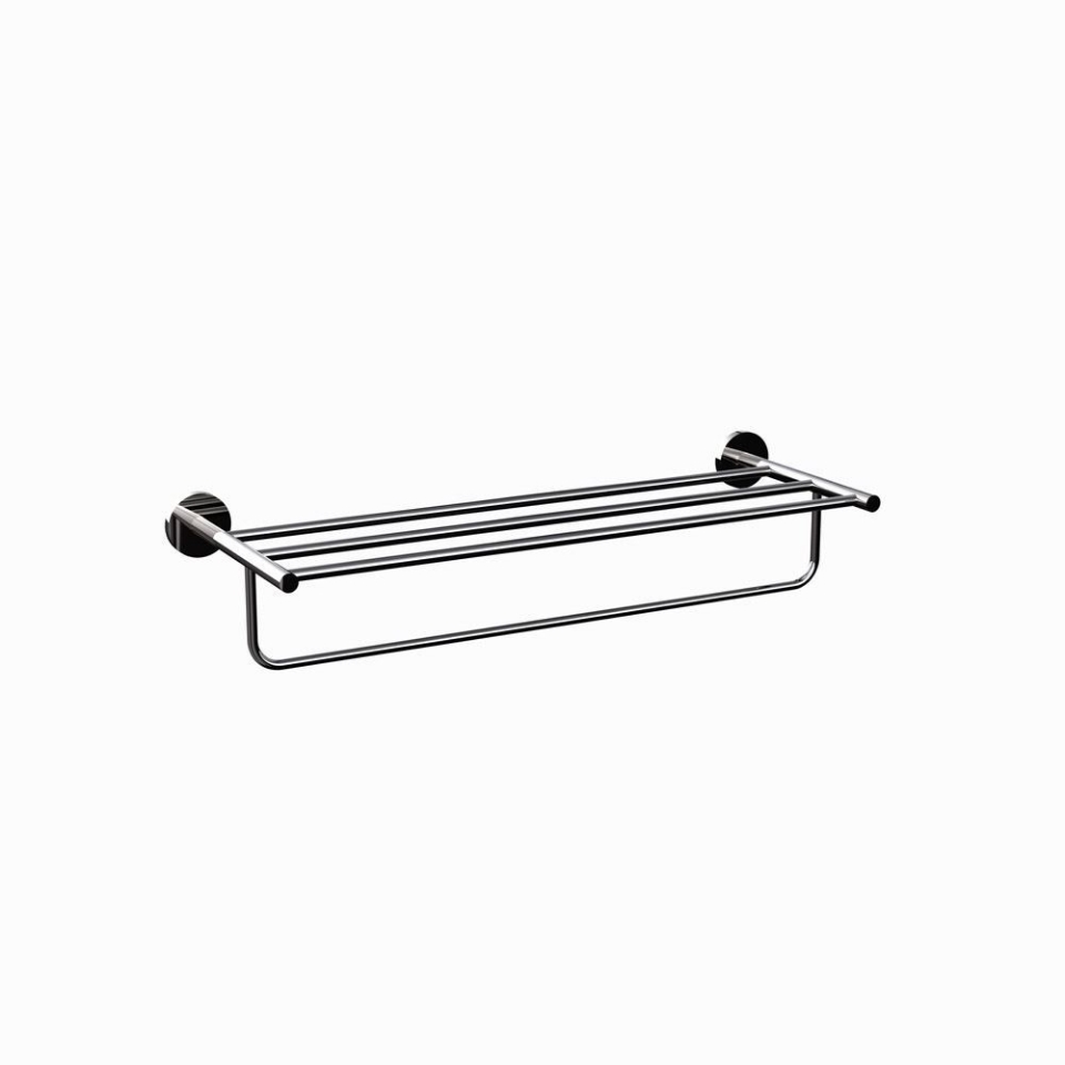 Picture of Rack porta asciugamani L 600 mm - Cromo nero