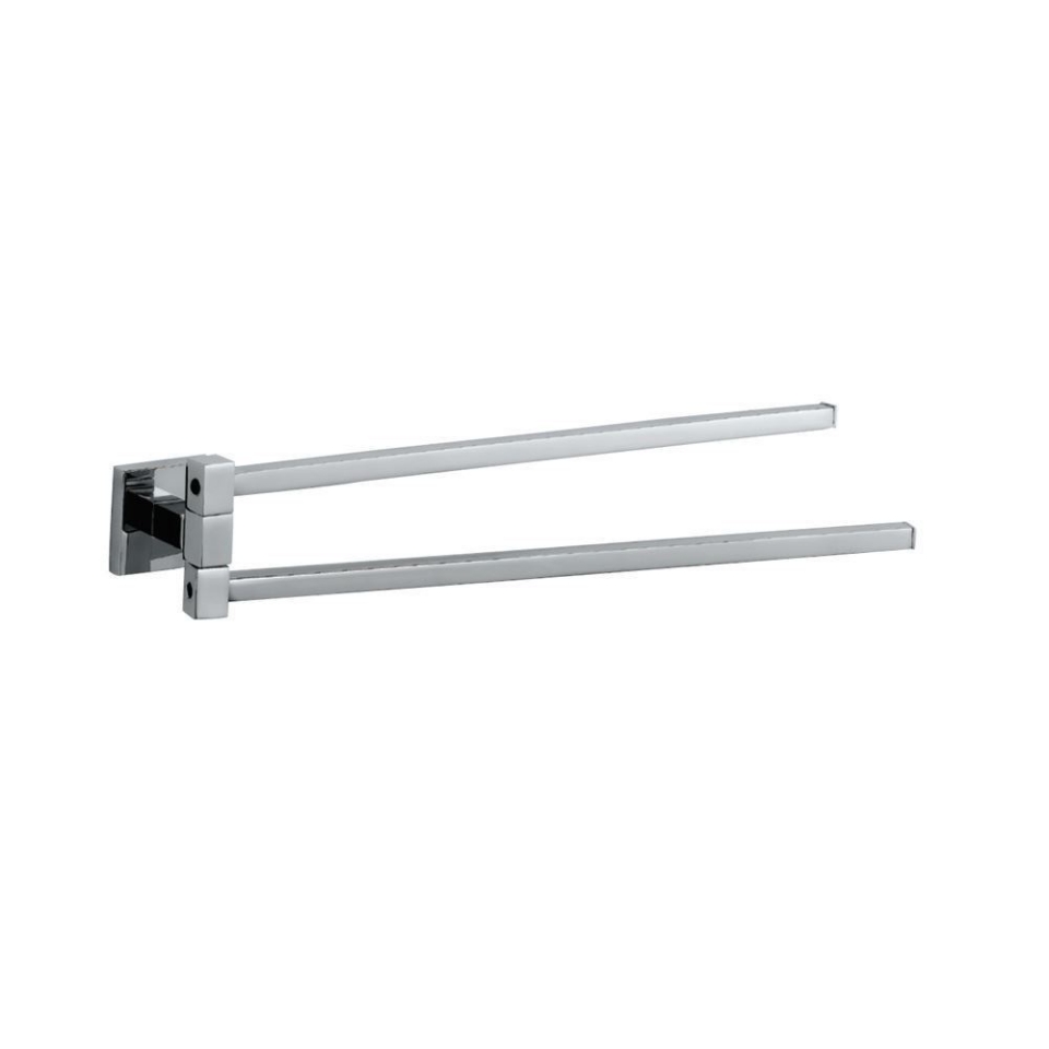 Picture of Porta salviette doppio snodato - cromo