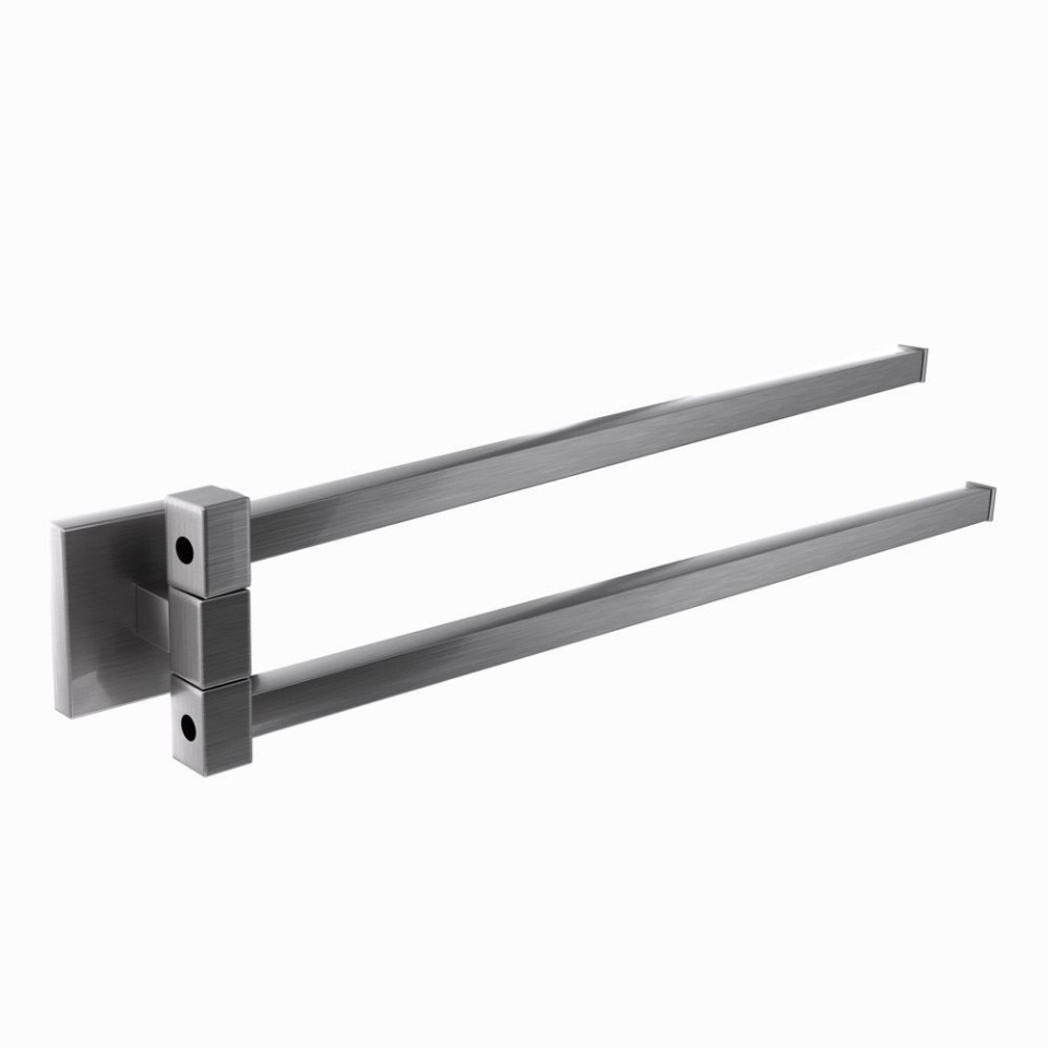 Picture of Porta salviette doppio snodato - Acciaio inox
