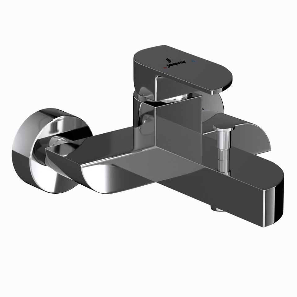 Picture of Miscelatore vasca esterno con deviatore - Cromo nero