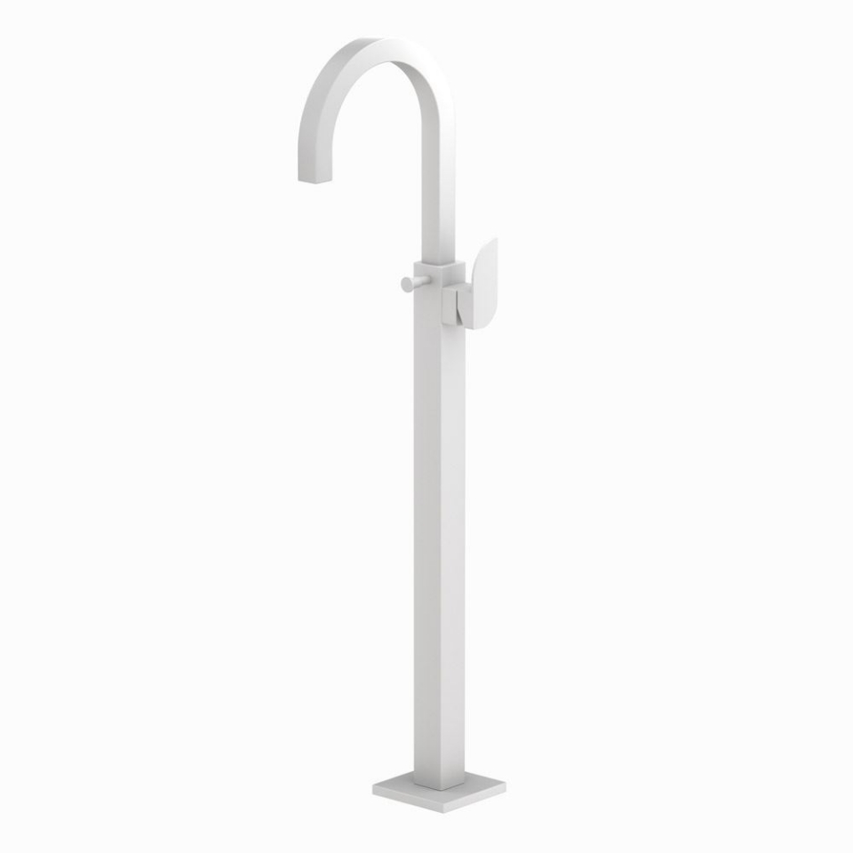 Picture of Parti esterne per colonna vasca freestanding - Bianco opaco