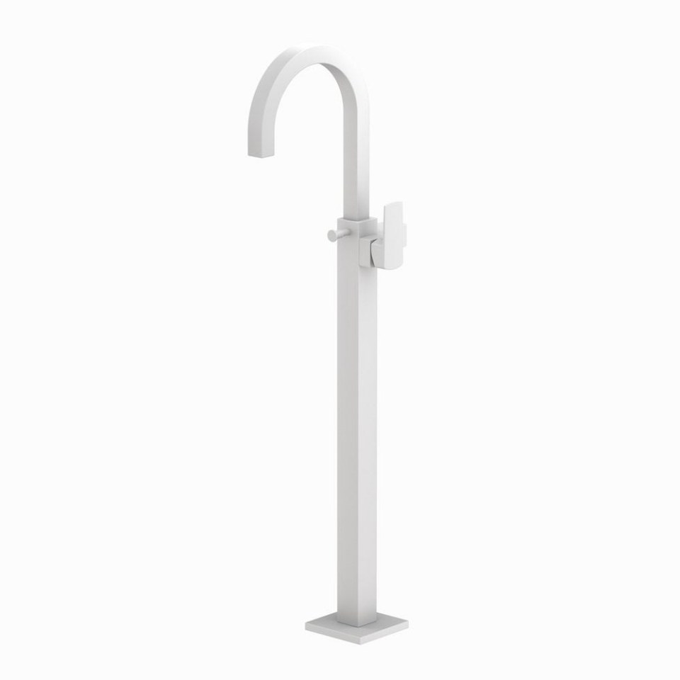 Picture of Parti esterne per colonna vasca freestanding - Bianco opaco