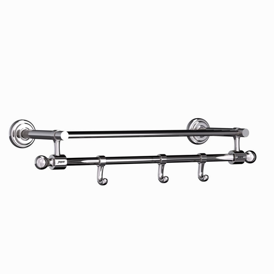 Picture of Rack porta asciugamani - Cromo fumè