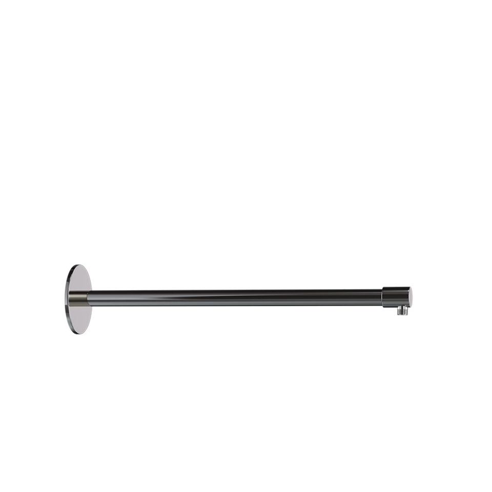 Picture of Braccio doccia tondo dritto - Cromo nero