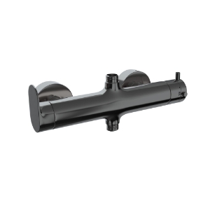 Immagine di Multifunction Thermostatic Shower Valve - Black Chrome
