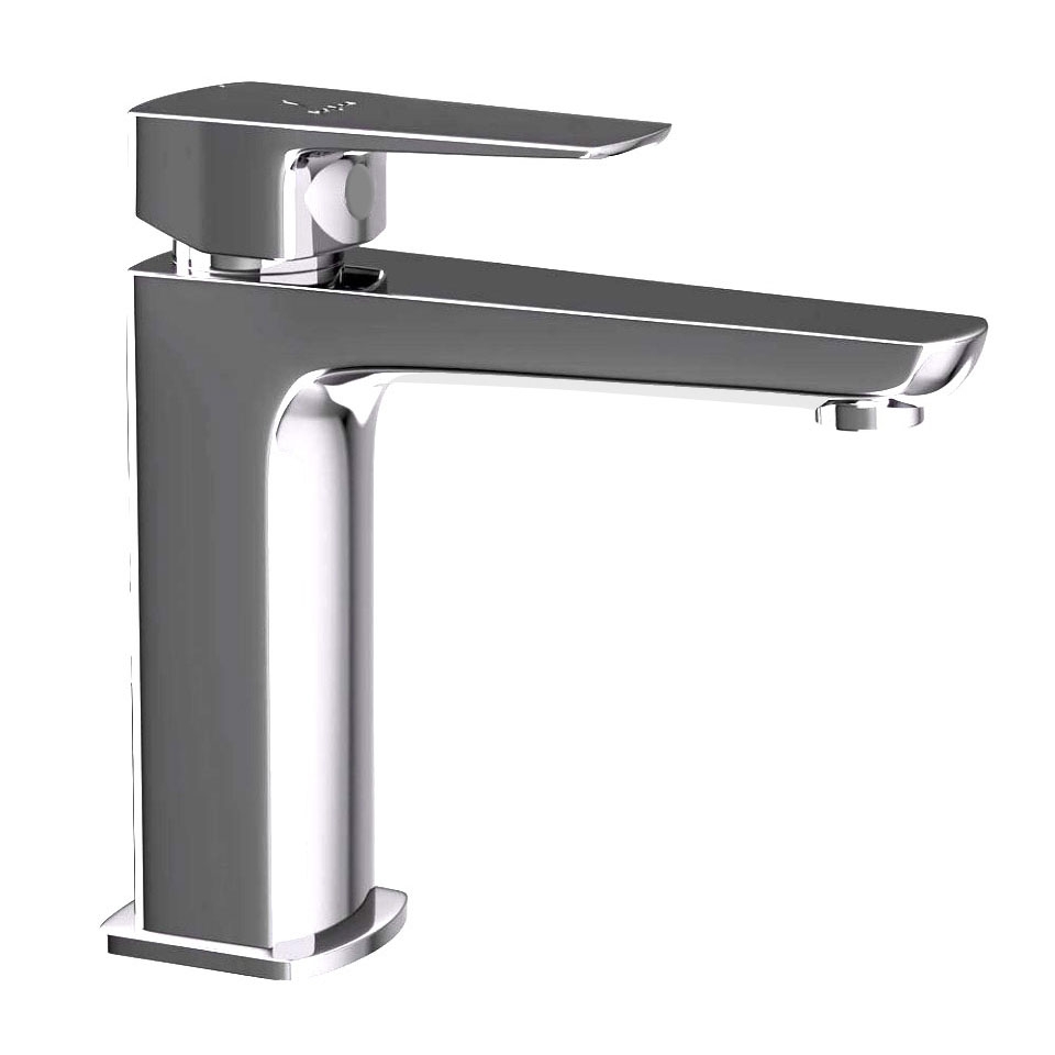 Picture of Miscelatore monocomando per lavabo - Cromo nero