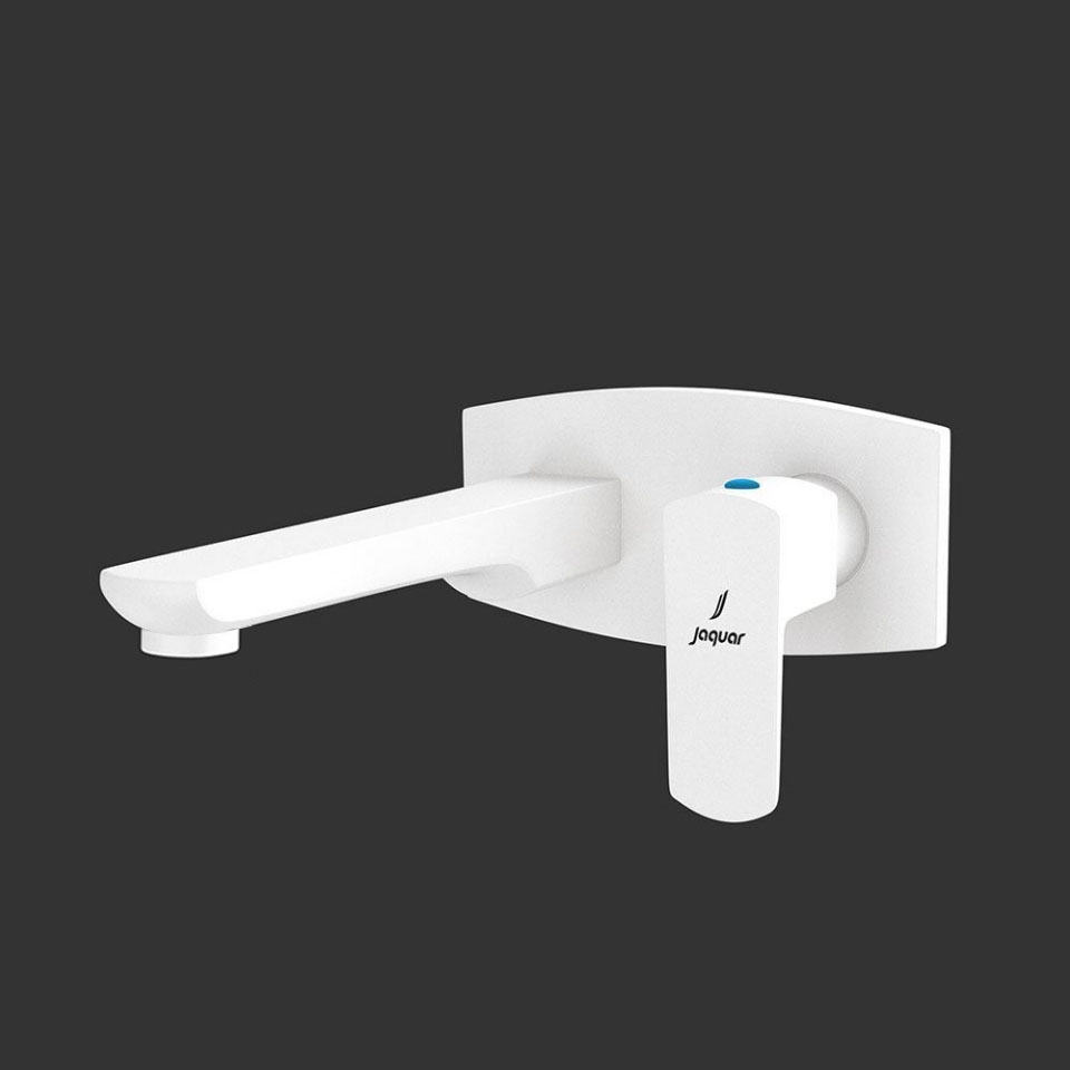 Picture of Parte esterna per miscelatore lavabo a parete  - Bianco opaco