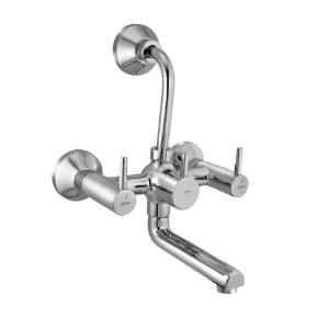 Immagine di Wall Mixer with Provision for Overhead Shower - Chrome
