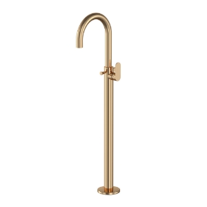 Immagine di Parti esterne per colonna vasca freestanding - Oro