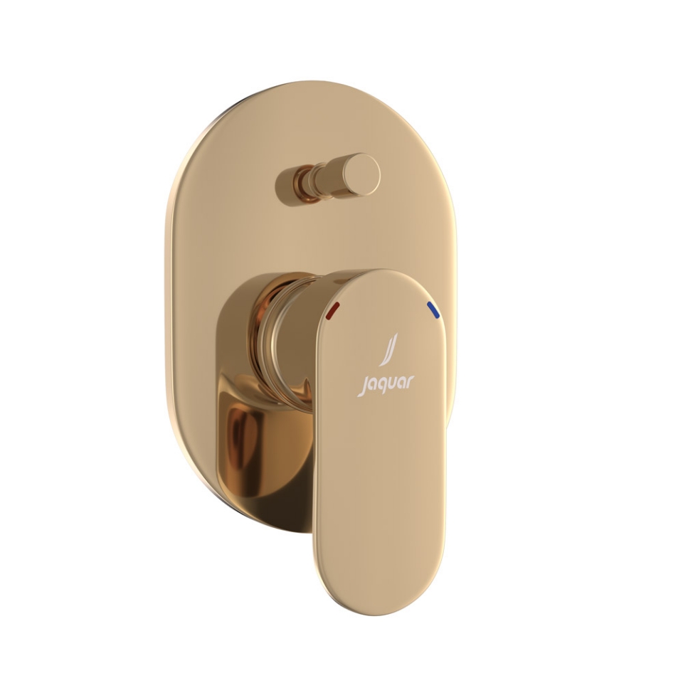 Picture of Deviatore monocomando da incasso - Oro aurico