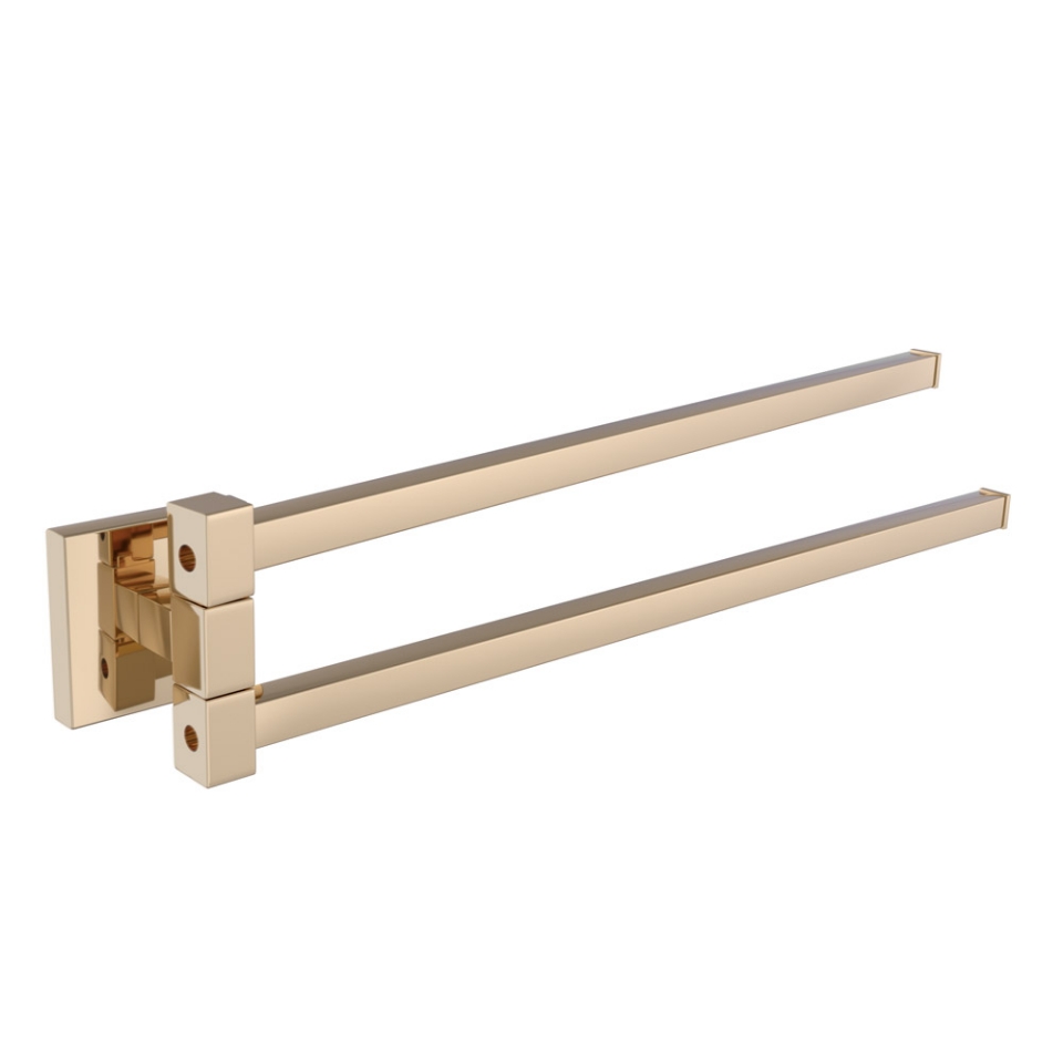 Picture of Porta salviette doppio snodato - Oro