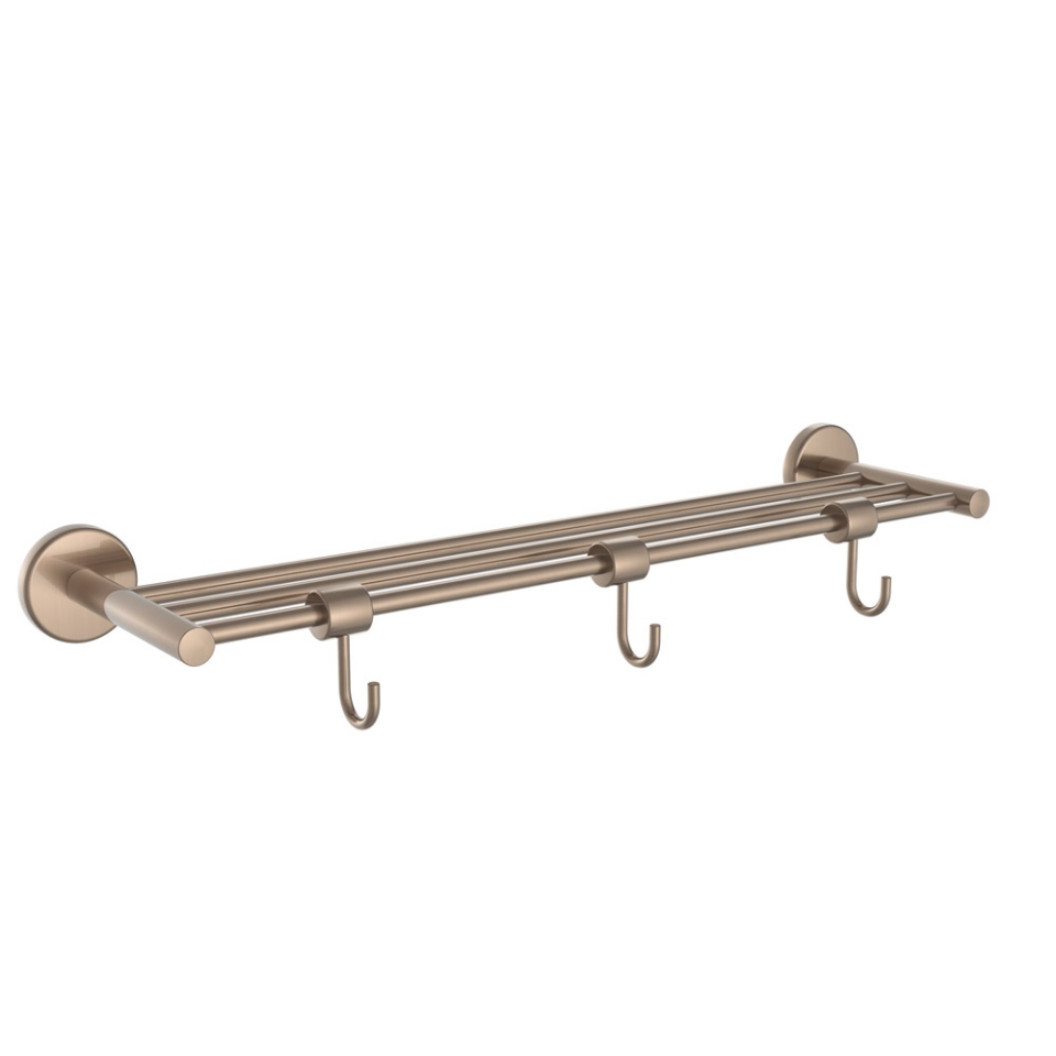 Picture of Rack porta asciugamani L 600 mm - Polvere oro