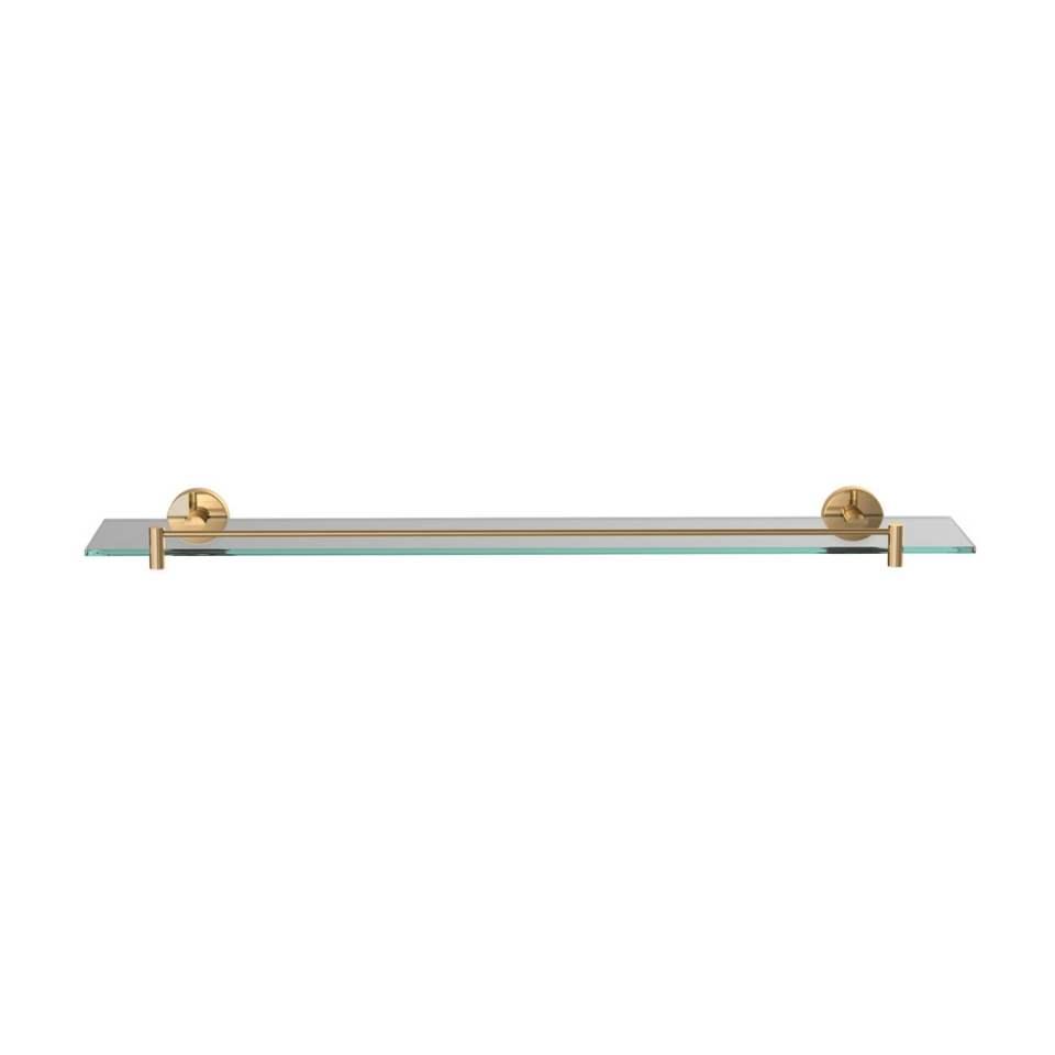 Picture of Mensola in vetro lunghezza 600 mm - Oro