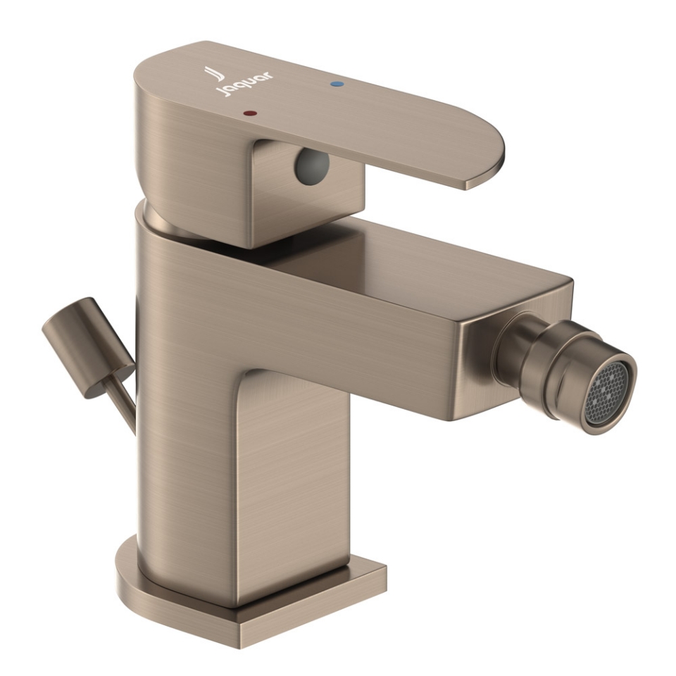Picture of Miscelatore monocomando per bidet con scarico automatico - Polvere oro