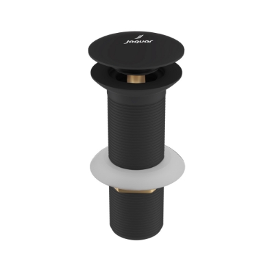 Immagine di Piletta lavabo click-clack - Nero opaco