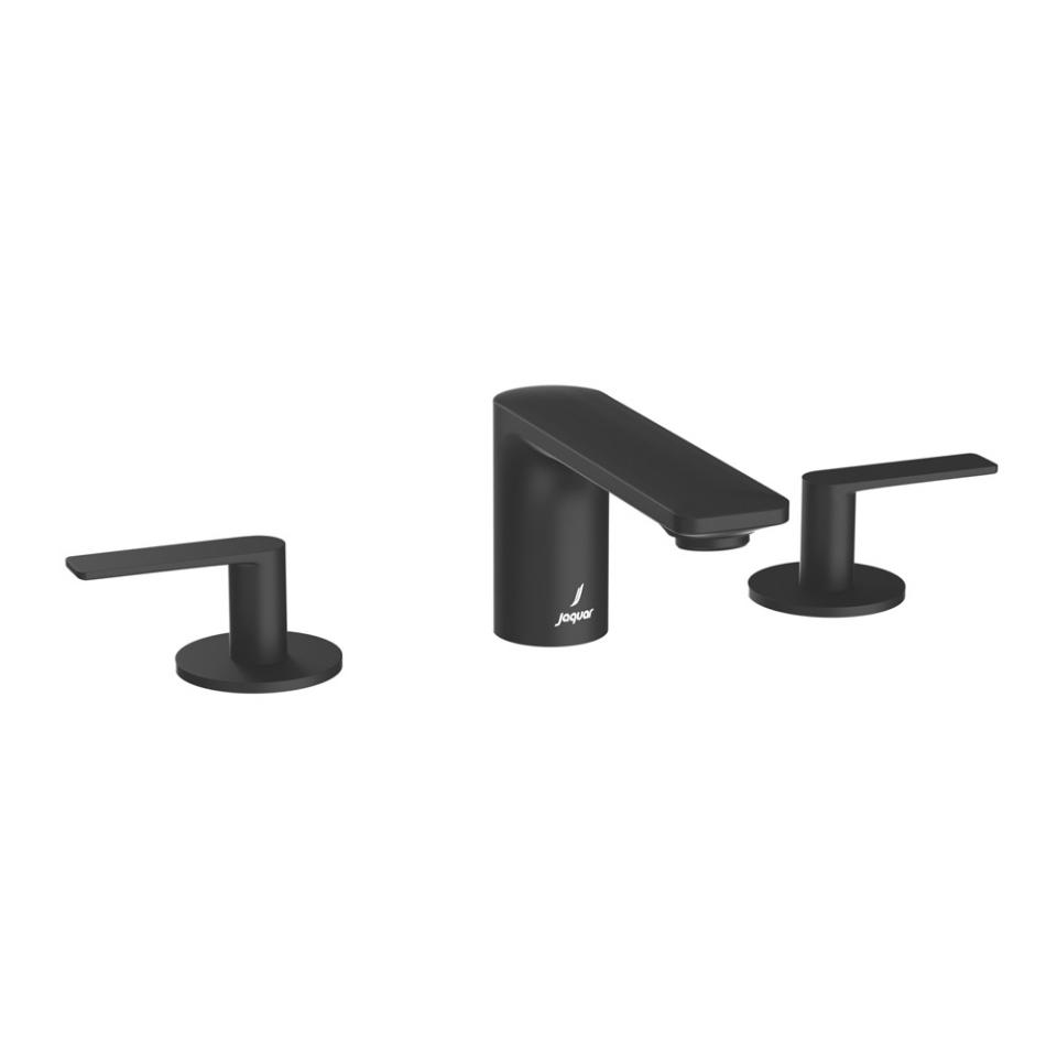 Picture of Gruppo lavabo 3 fori - Nero opaco