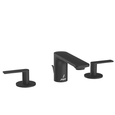 Immagine di Gruppo lavabo 3 fori - Nero opaco