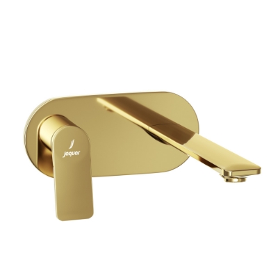 Immagine di Parti esposte della valvola manuale monocomando built-in da incasso - Oro brillante PVD
