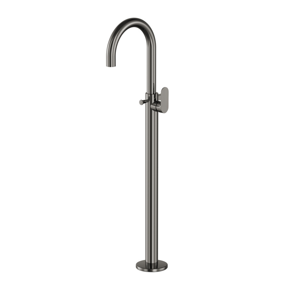 Picture of Parti esterne per colonna vasca freestanding - Cromo nero