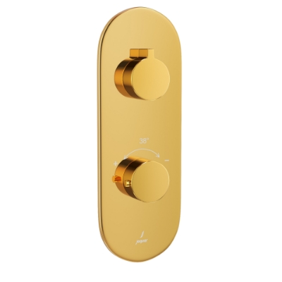 Immagine di Miscelatore doccia termostatico Aquamax - Oro lucido PVD