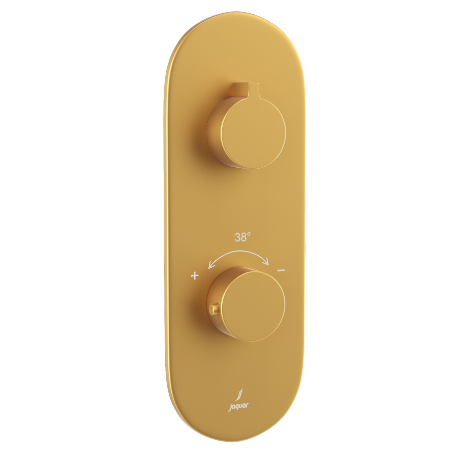 Picture of Miscelatore doccia termostatico Aquamax - Oro opaco PVD