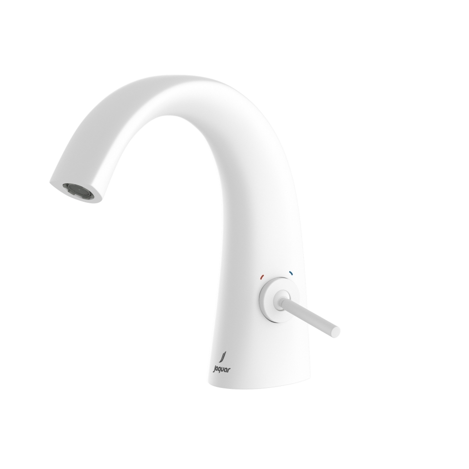 Picture of Miscelatore monoforo per lavabo - Bianco opaco