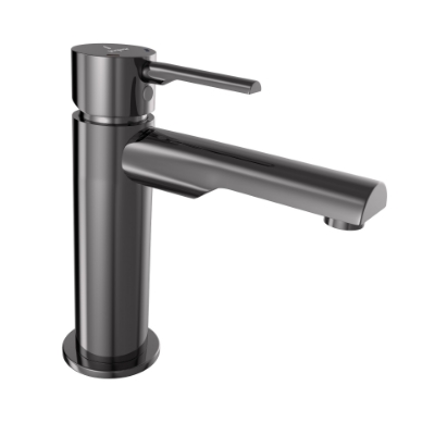 Immagine di Miscelatore monocomando per lavabo - Nero cromato