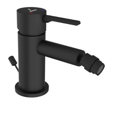 Immagine di Miscelatore monocomando per bidet - Nero opaco