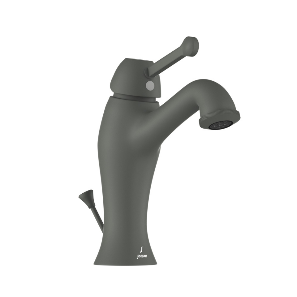 Picture of Miscelatore monocomando per lavabo con scarico automatico - Grafite