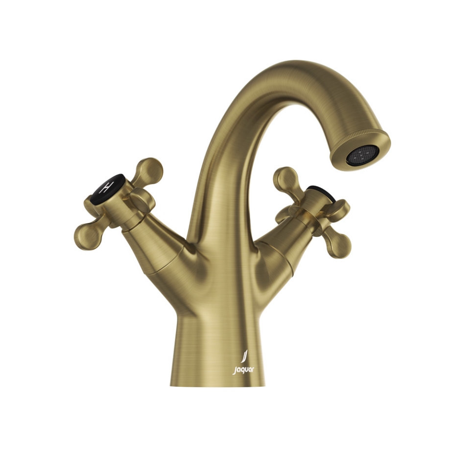 Picture of Gruppo lavabo monoforo - Bronzo antico