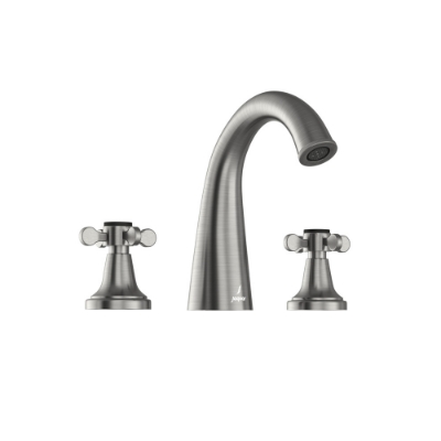 Immagine di Gruppo lavabo 3 fori - Acciaio inox