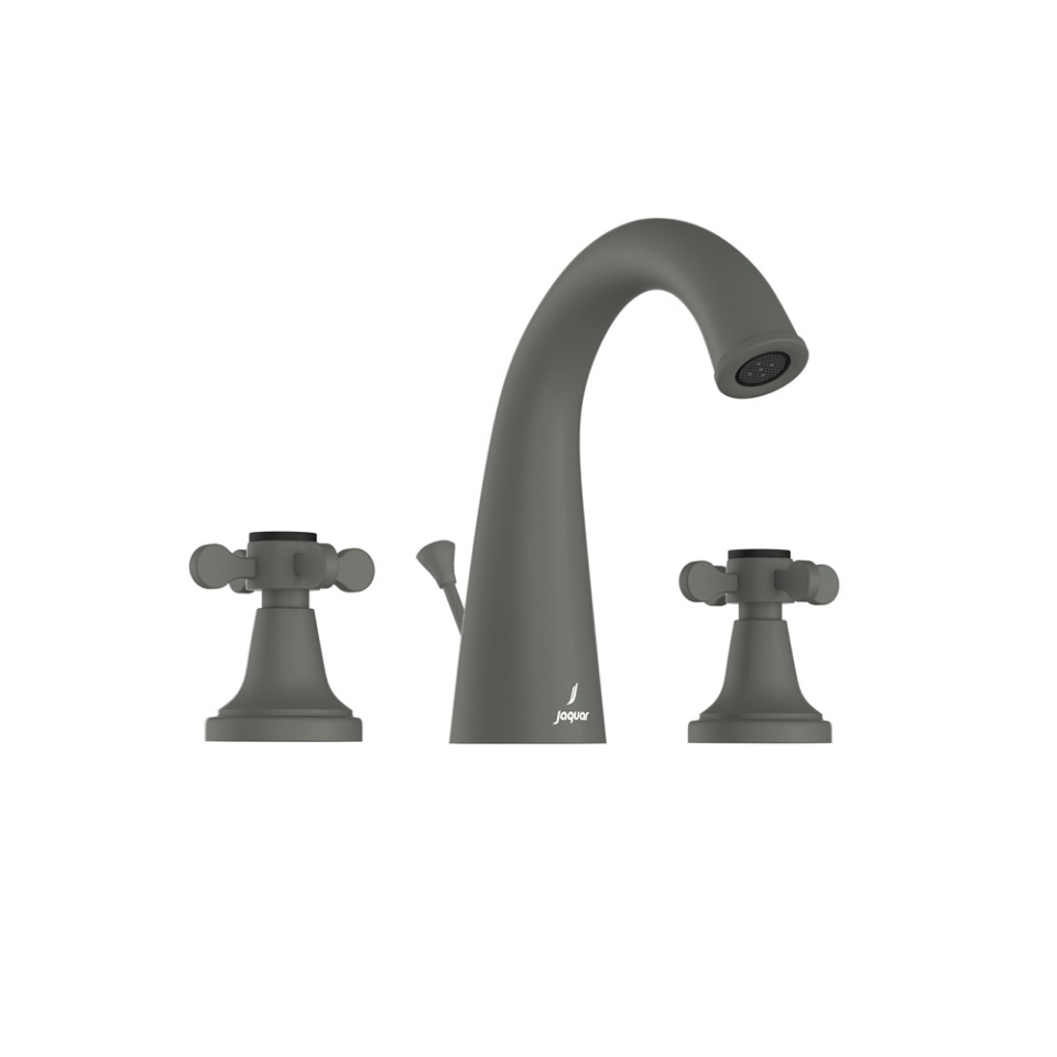Picture of Gruppo lavabo 3 fori con scarico automatico - Grafite